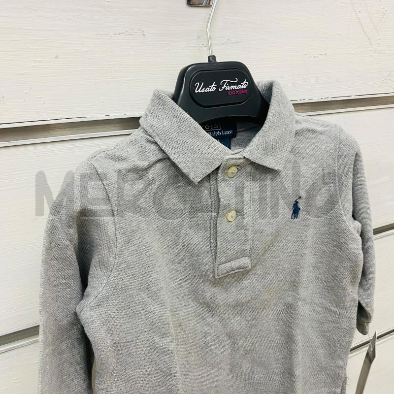 POLO BAMBINO RALPH LAUREN GRIGIA CAVALLINO BLU | Mercatino dell'Usato Lago patria - giugliano in c. 5