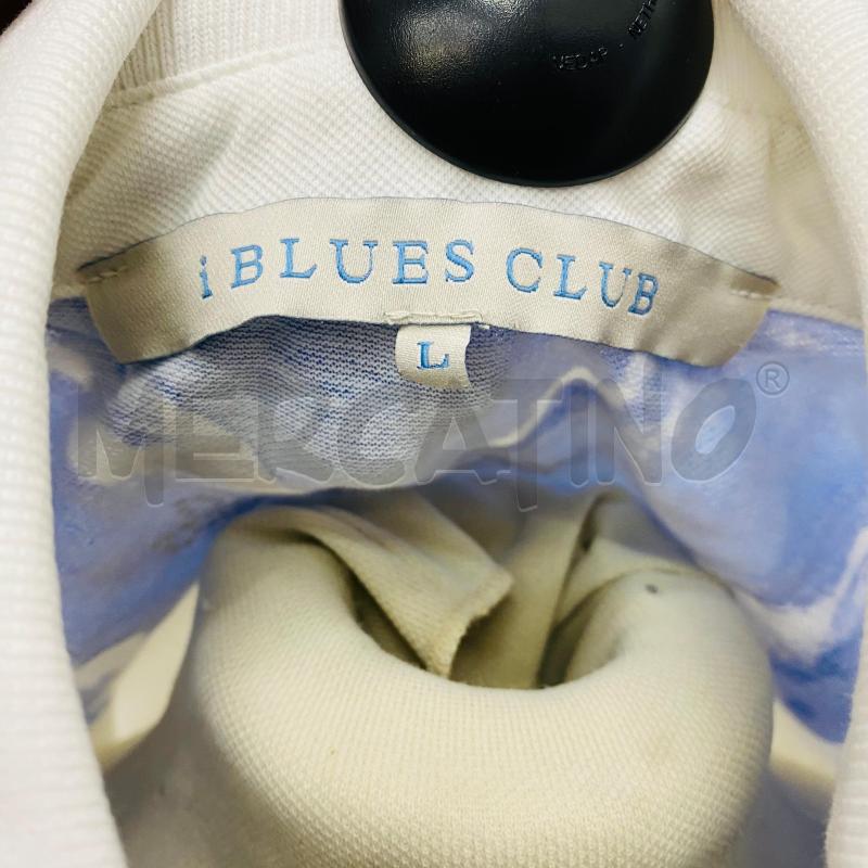POLO DONNA I BLUES CLUB RIGA AZZURRO CELESTE | Mercatino dell'Usato Lago patria - giugliano in c. 4