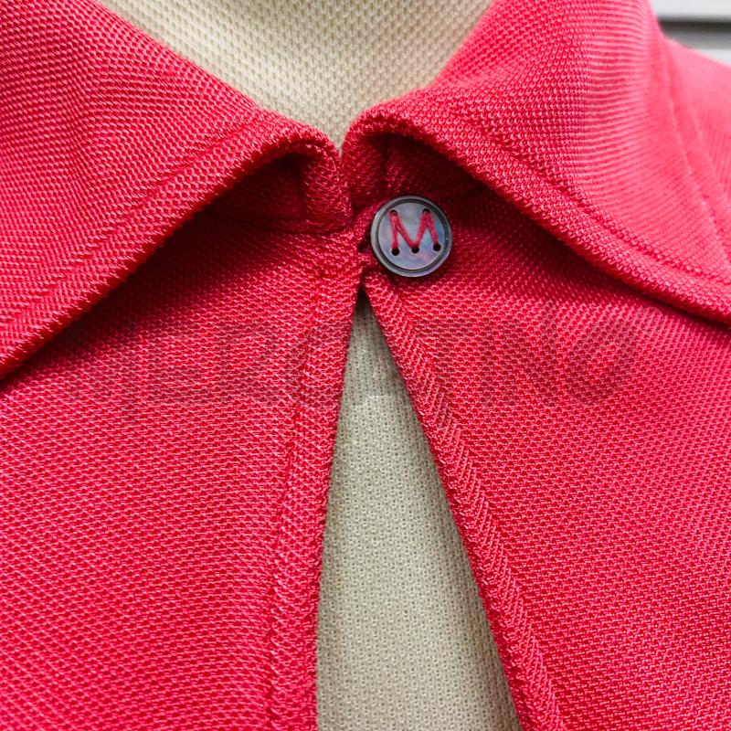 POLO DONNA MONCLER ROSA SALMONE  | Mercatino dell'Usato Lago patria - giugliano in c. 3