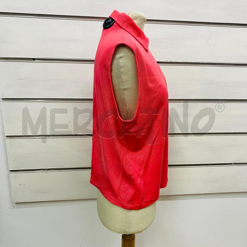 POLO DONNA MONCLER ROSA SALMONE  | Mercatino dell'Usato Lago patria - giugliano in c. 4