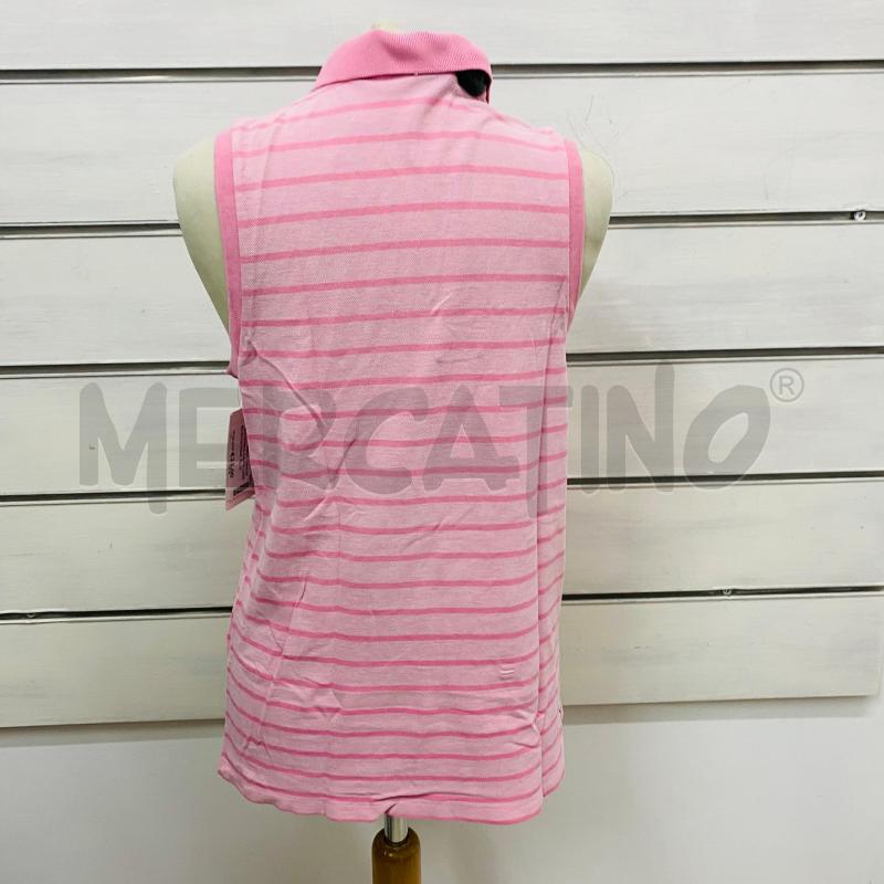 POLO DONNA RALPH LAUREN ROSA RIGA | Mercatino dell'Usato Lago patria - giugliano in c. 5