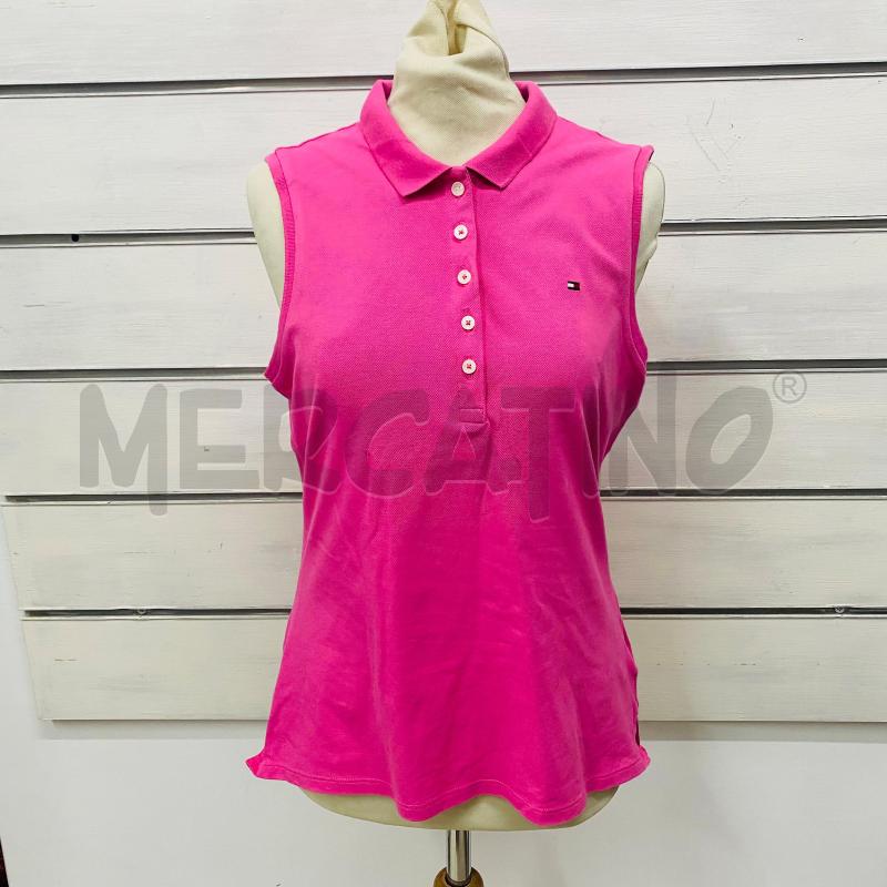 POLO DONNA TOMMY HILFIGER ROSA  | Mercatino dell'Usato Lago patria - giugliano in c. 1