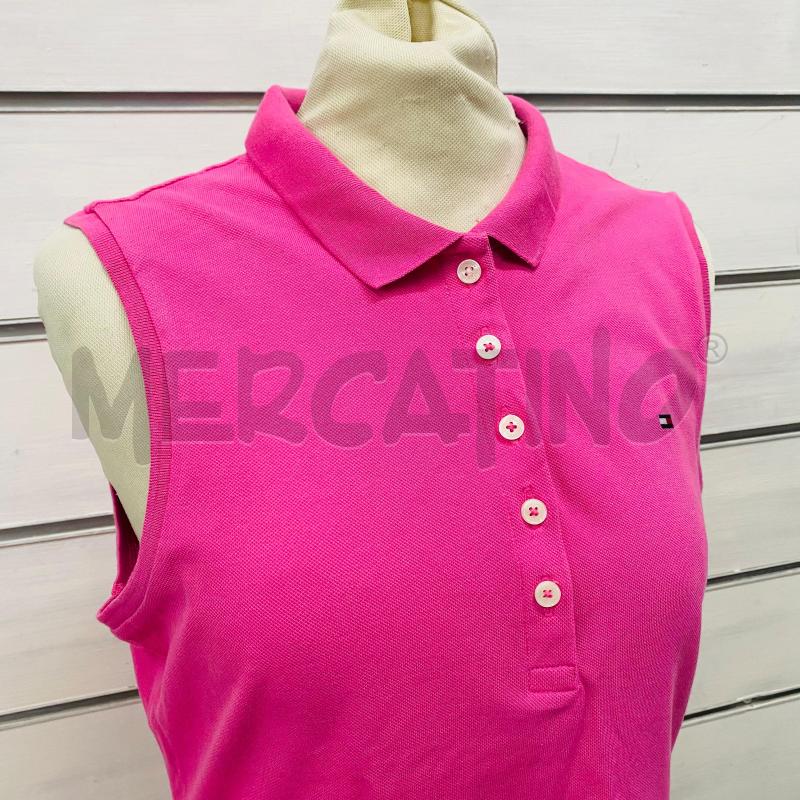 POLO DONNA TOMMY HILFIGER ROSA  | Mercatino dell'Usato Lago patria - giugliano in c. 2