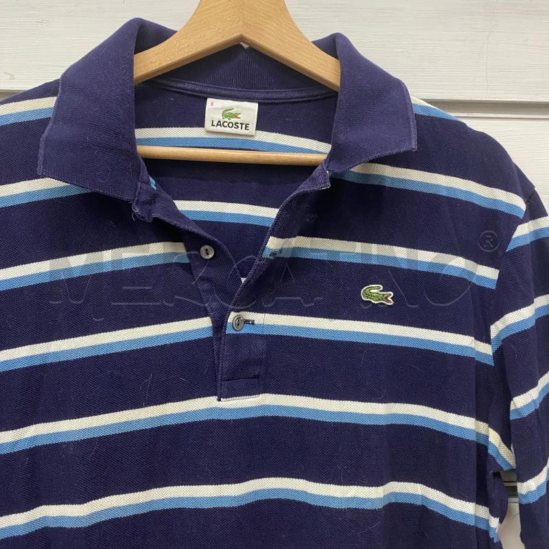 POLO UOMO LACOSTE BLU RIGA AZZURRA BIANCA | Mercatino dell'Usato Lago patria - giugliano in c. 2