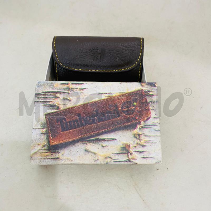 PORTA CHIAVI TIMBERLAND PELLE MARRONE | Mercatino dell'Usato Lago patria - giugliano in c. 1