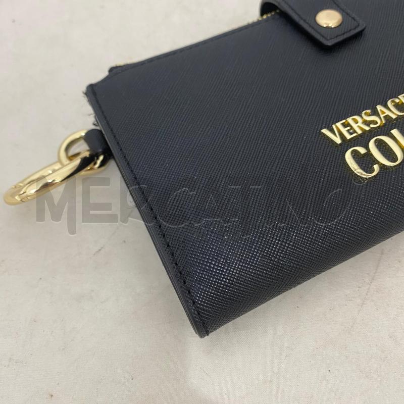PORTA FOGLIO POCUETTE VERSACE JEANS COUTURE NERO | Mercatino dell'Usato Lago patria - giugliano in c. 2