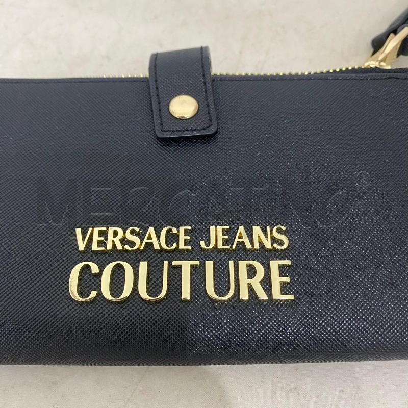 PORTA FOGLIO POCUETTE VERSACE JEANS COUTURE NERO | Mercatino dell'Usato Lago patria - giugliano in c. 4
