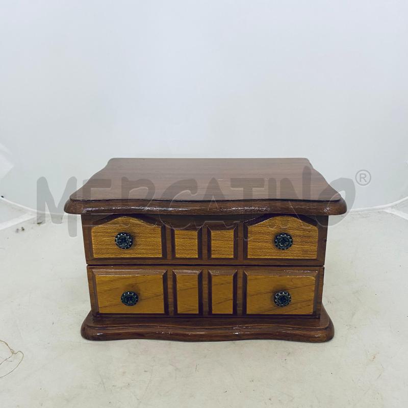 PORTA GIOIE LEGNO CHIARO CN CASSETTO | Mercatino dell'Usato Lago patria - giugliano in c. 3