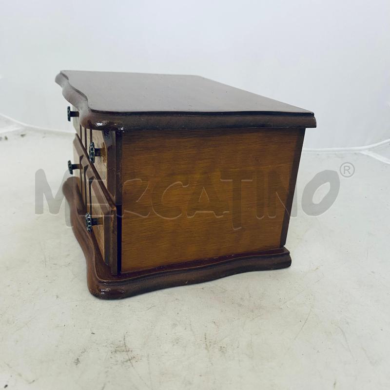 PORTA GIOIE LEGNO CHIARO CN CASSETTO | Mercatino dell'Usato Lago patria - giugliano in c. 4