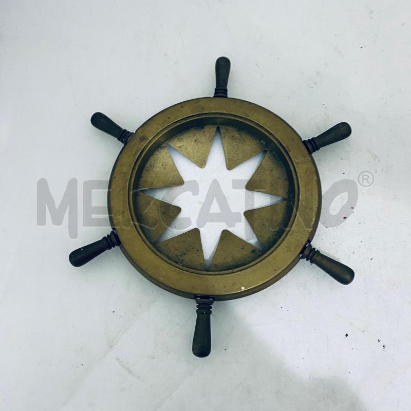 POSA CENERE METALLO DORATO TIMONE | Mercatino dell'Usato Lago patria - giugliano in c. 5
