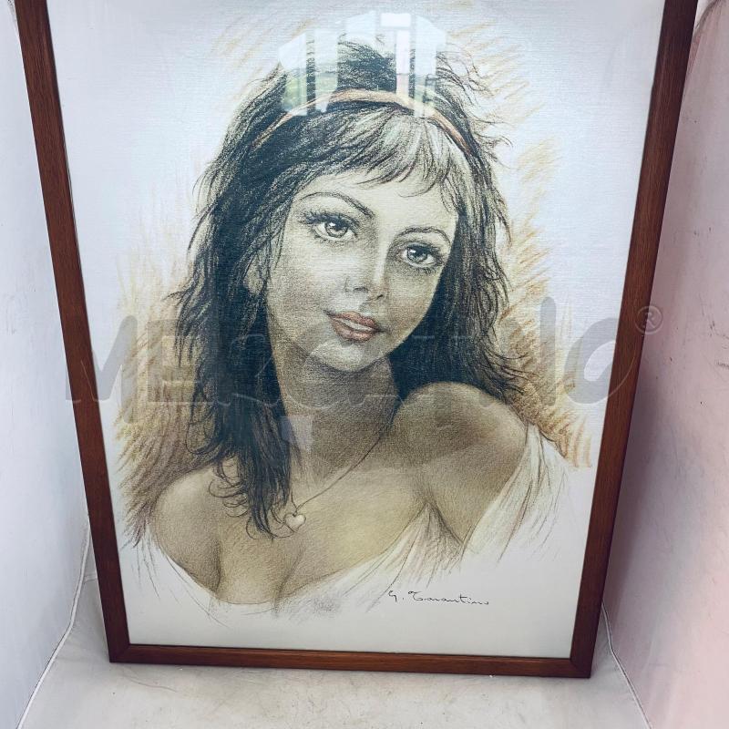 QUADRO G.TARANTINO VOLTO DI DONNA | Mercatino dell'Usato Lago patria - giugliano in c. 1