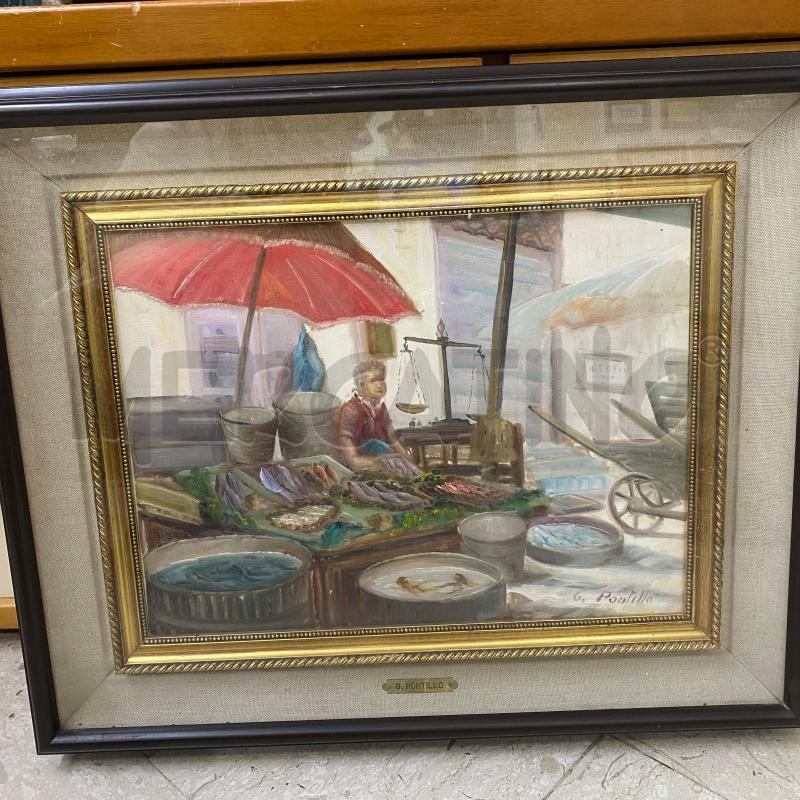 QUADRO G. PONTILLORAPPRESENTAZIONE MERCATINO CORNICE NERA | Mercatino dell'Usato Lago patria - giugliano in c. 1