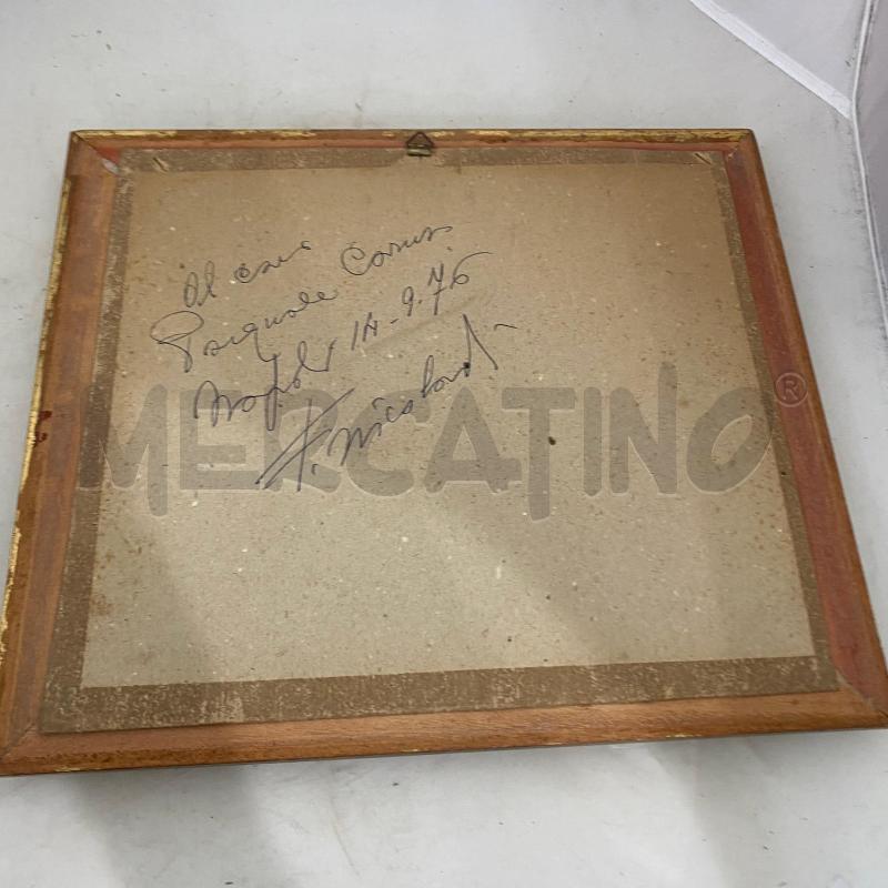 QUADRO NICOLARDI CORNICE DORATA | Mercatino dell'Usato Lago patria - giugliano in c. 4
