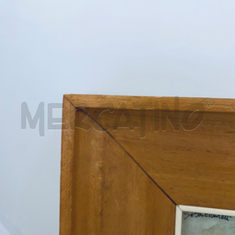 QUADRO SEBASTIANELLI PICCOLO CORNICE LEGNO | Mercatino dell'Usato Lago patria - giugliano in c. 3