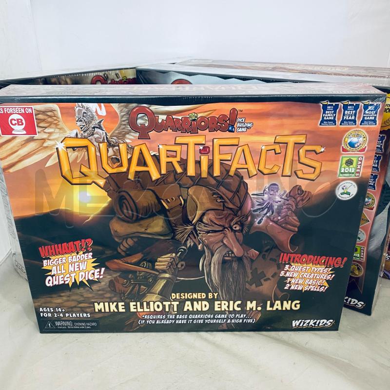 QUARRIORS! ESPANSIONI QUARTIFACTS + QUARMAGGEDON+LIGHTVSDARK + QUEST OF THE QLADIATOR | Mercatino dell'Usato Lago patria - giugliano in c. 4