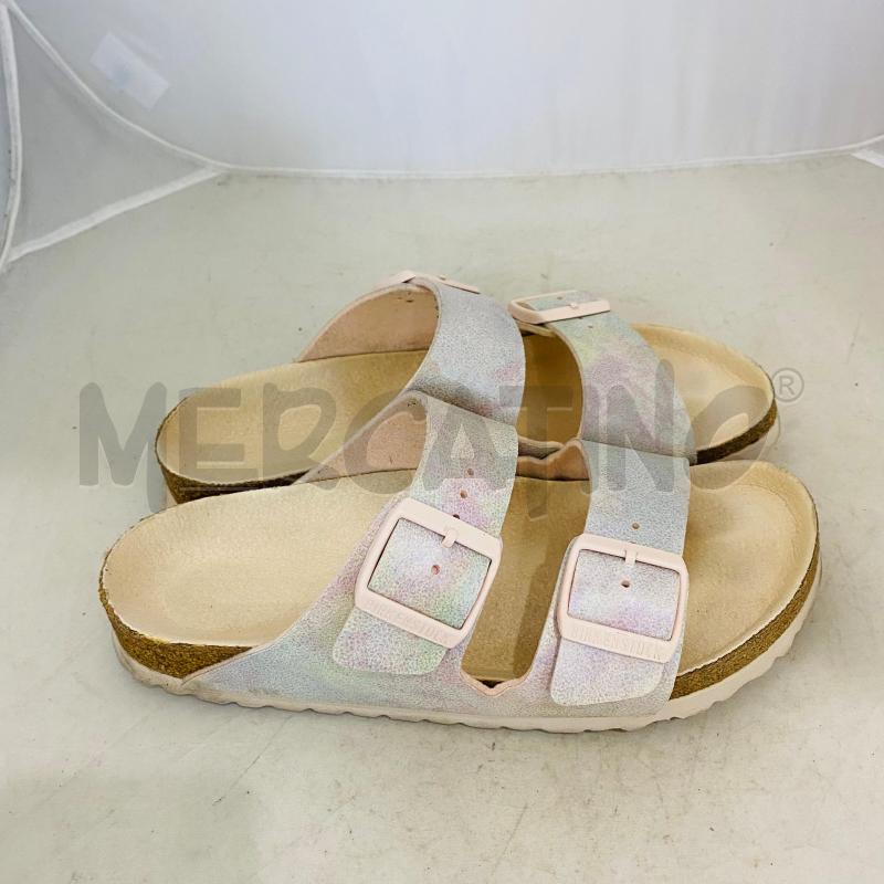 SANDALI DONNA BIRKENSTOCK ROSA CANGIANTE | Mercatino dell'Usato Lago patria - giugliano in c. 2