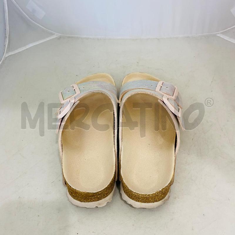 SANDALI DONNA BIRKENSTOCK ROSA CANGIANTE | Mercatino dell'Usato Lago patria - giugliano in c. 3