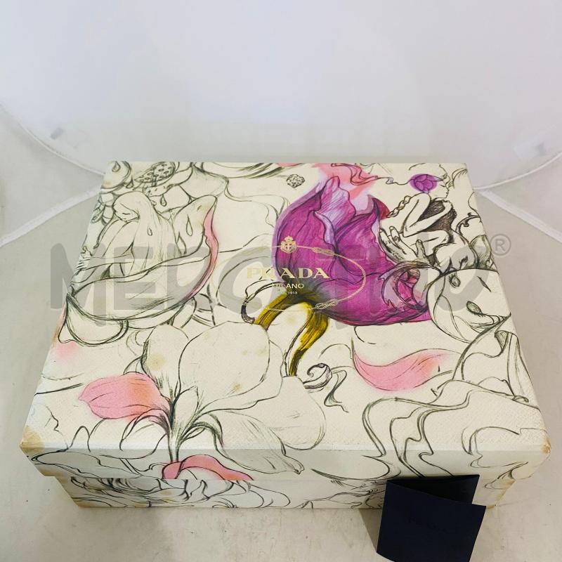 SANDALI DONNA PRADA PELLE TURCHESE VIOLA  | Mercatino dell'Usato Lago patria - giugliano in c. 3