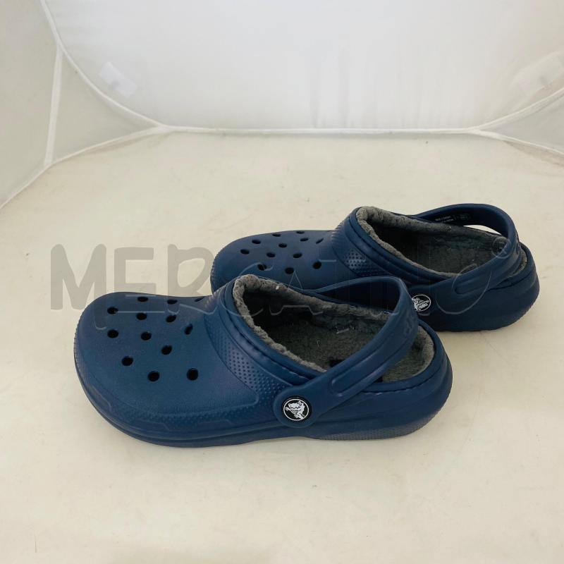 SCARPE BAMBINO CROCS BLU NAVY INTERNO PELO | Mercatino dell'Usato Lago patria - giugliano in c. 3