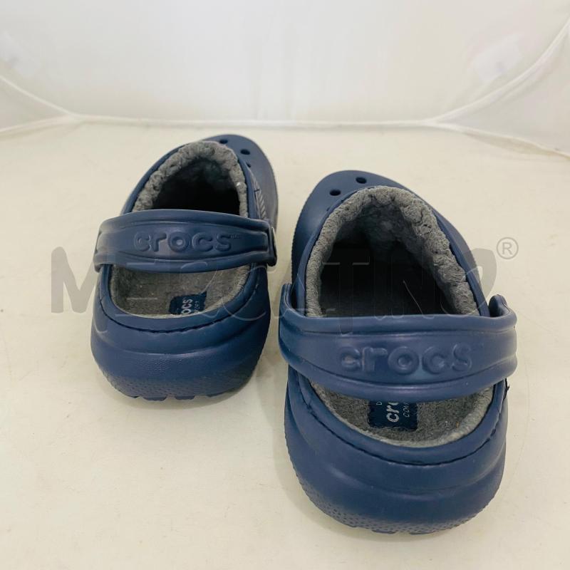 SCARPE BAMBINO CROCS BLU NAVY INTERNO PELO | Mercatino dell'Usato Lago patria - giugliano in c. 5