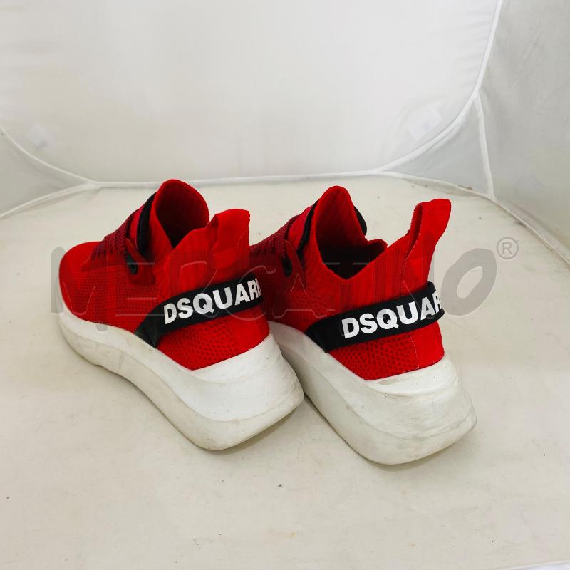 SCARPE BAMBINO DSQUARED2 ROSSE  | Mercatino dell'Usato Lago patria - giugliano in c. 3
