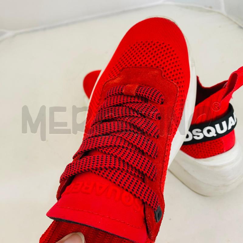 SCARPE BAMBINO DSQUARED2 ROSSE  | Mercatino dell'Usato Lago patria - giugliano in c. 4