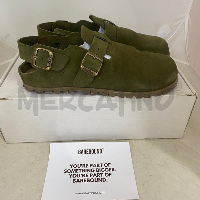 SCARPE DONNA BAREBOUND VERDE SUOLA GOMMA | Mercatino dell'Usato Lago patria - giugliano in c. 2