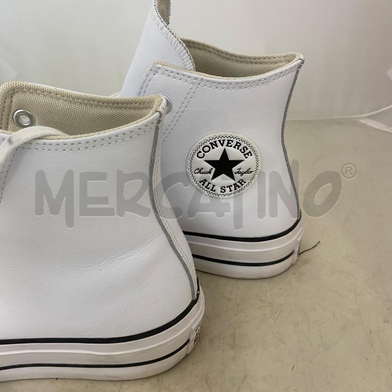 SCARPE DONNA CONVERSE IN PELLE BIANCA  | Mercatino dell'Usato Lago patria - giugliano in c. 2