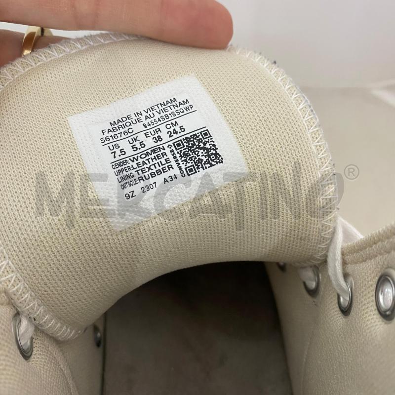 SCARPE DONNA CONVERSE IN PELLE BIANCA  | Mercatino dell'Usato Lago patria - giugliano in c. 3