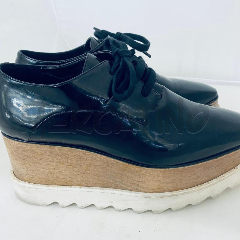 SCARPE DONNA DERBY STELLA MC CARTNEY CON PLATEAU ELYSE  | Mercatino dell'Usato Lago patria - giugliano in c. 2