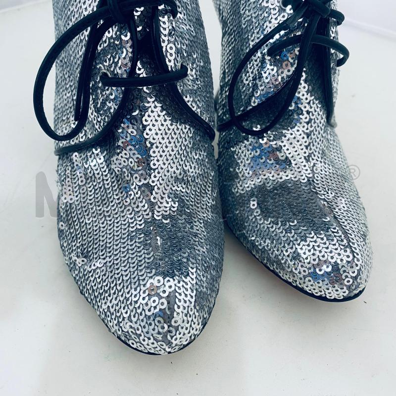 SCARPE DONNA EMPORIO ARMANI PAILLETTES ARGENTATE | Mercatino dell'Usato Lago patria - giugliano in c. 2