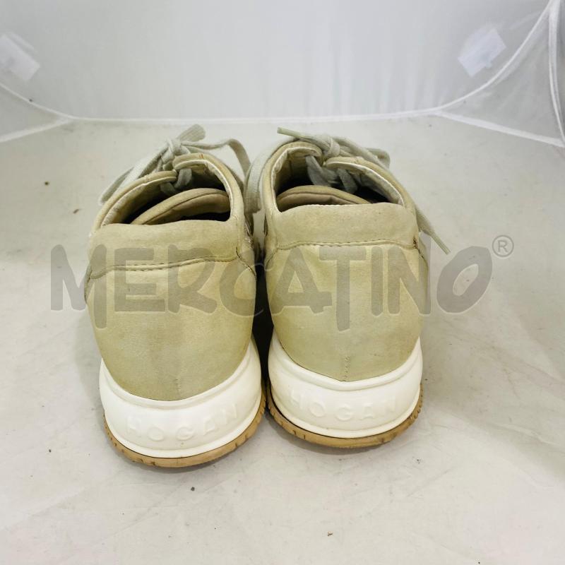 SCARPE DONNA HOGAN BIEGE SCAMOSCIATE TESSUTO  | Mercatino dell'Usato Lago patria - giugliano in c. 4