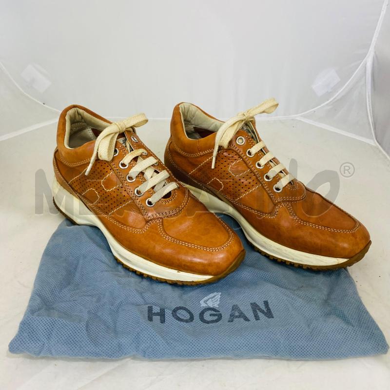 SCARPE DONNA HOGAN PELLE MARRONE  | Mercatino dell'Usato Lago patria - giugliano in c. 1