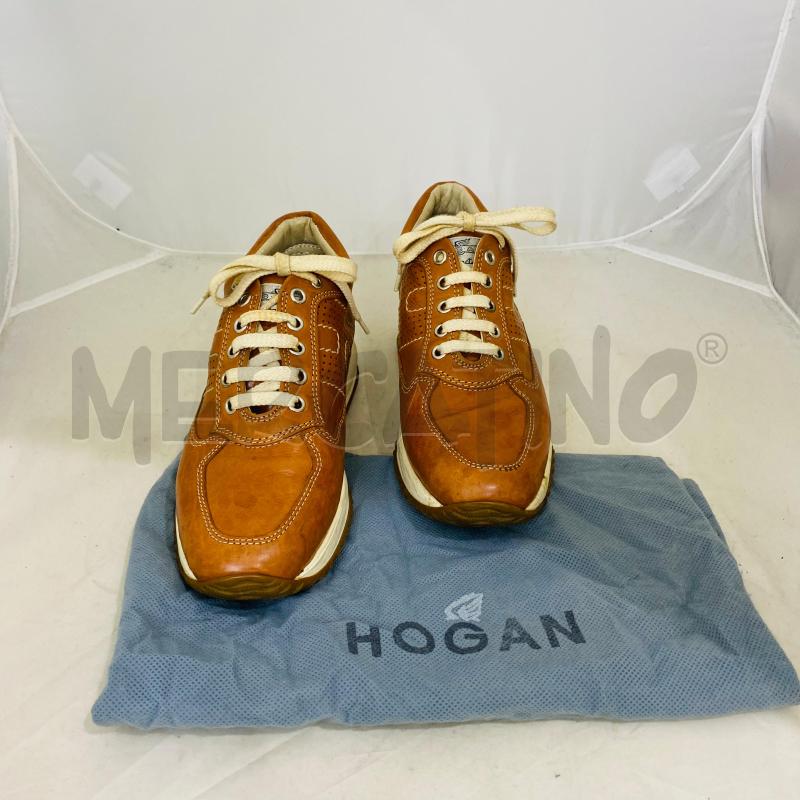 SCARPE DONNA HOGAN PELLE MARRONE  | Mercatino dell'Usato Lago patria - giugliano in c. 2