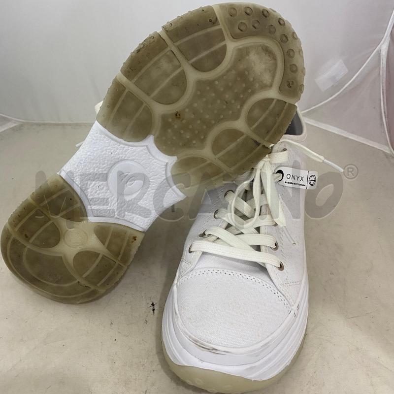 SCARPE DONNA ONIX BIANCHI TELA  | Mercatino dell'Usato Lago patria - giugliano in c. 5