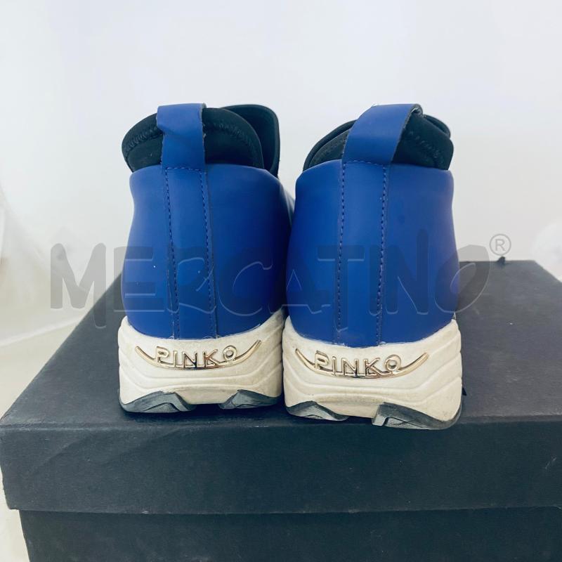SCARPE DONNA PINKO VIOLA NERE ELASTICO | Mercatino dell'Usato Lago patria - giugliano in c. 3