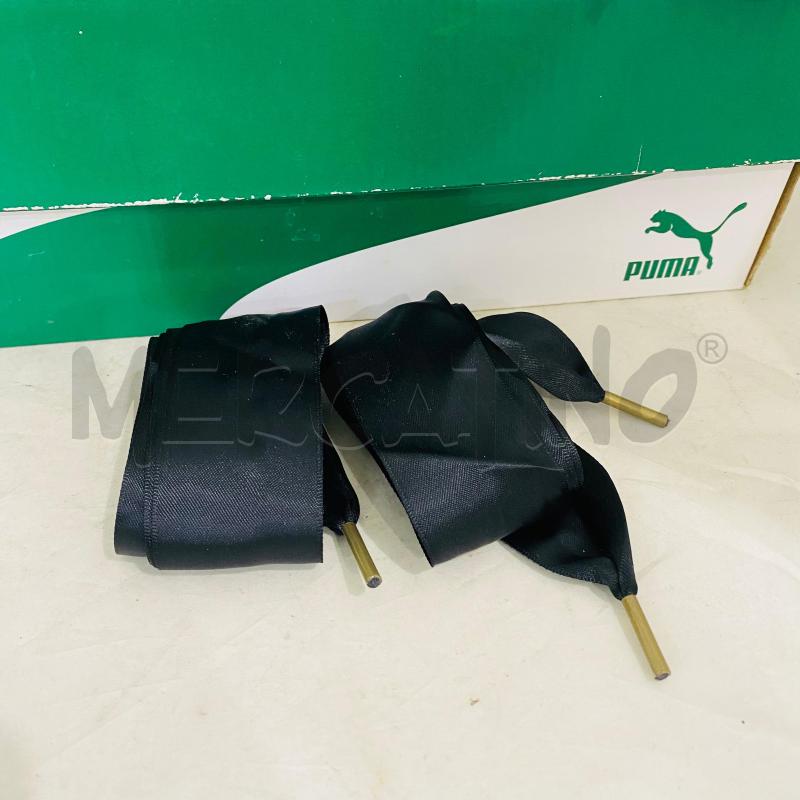 SCARPE DONNA PUMA VERNICE NERA LACCI DOPPI | Mercatino dell'Usato Lago patria - giugliano in c. 4