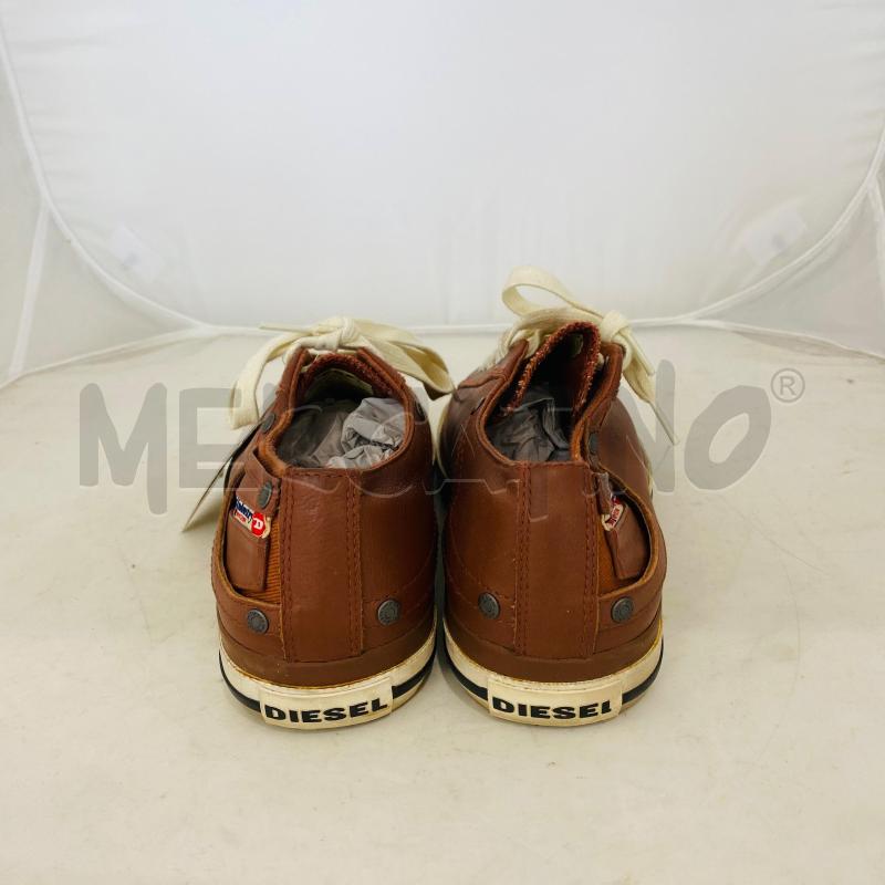 SCARPE UOMO DIESEL MARRONI PELLE  | Mercatino dell'Usato Lago patria - giugliano in c. 4