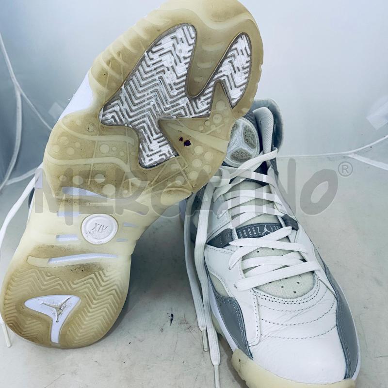 SCARPE UOMO JORDAN JUMPMAN TREY GREY WHITE  | Mercatino dell'Usato Lago patria - giugliano in c. 5