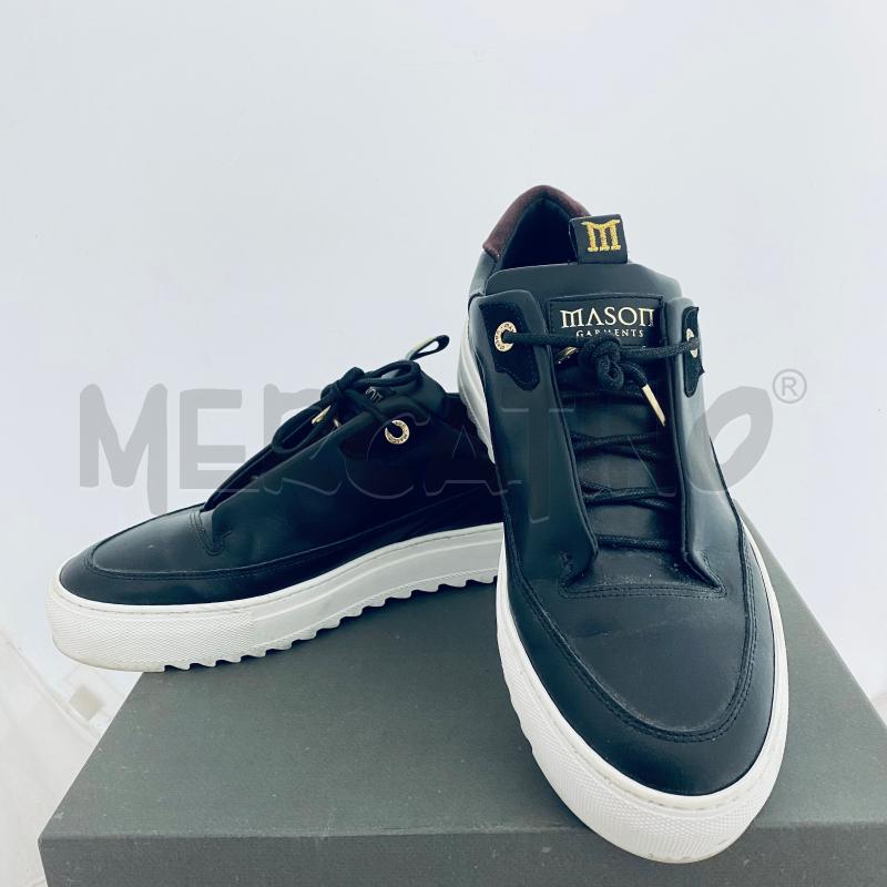 BLACK STRETCH FABRIC SNEAKERS WOMAN E1451 - Elena Iachi Shop -