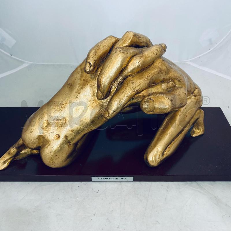 SCULTURA L'ABBRACCIO N2 DORATA | Mercatino dell'Usato Lago patria - giugliano in c. 5
