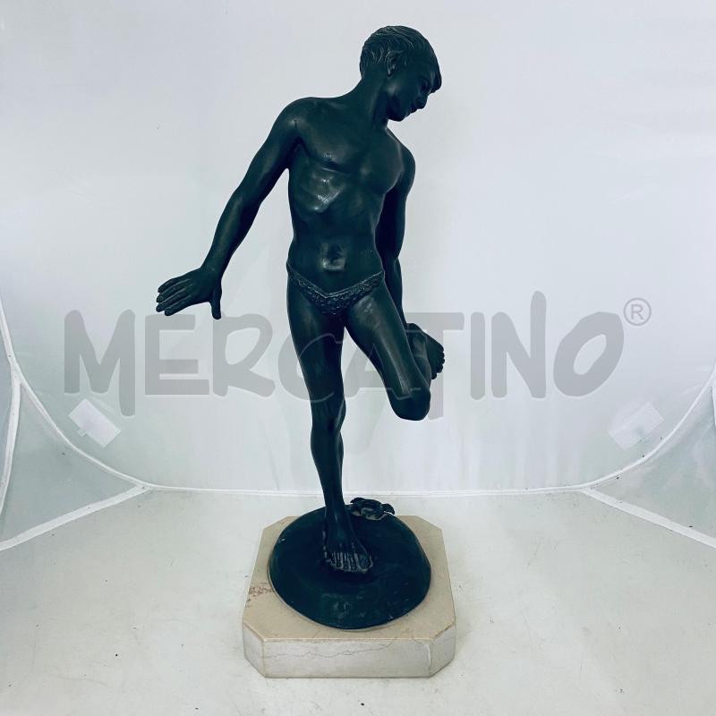 SCULTURA P. UCCELLO SCUGNIZZO PIEDE ALZATO | Mercatino dell'Usato Lago patria - giugliano in c. 1