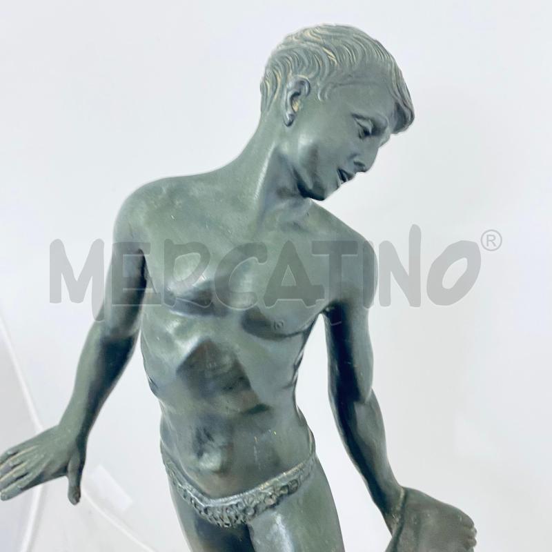 SCULTURA P. UCCELLO SCUGNIZZO PIEDE ALZATO | Mercatino dell'Usato Lago patria - giugliano in c. 2