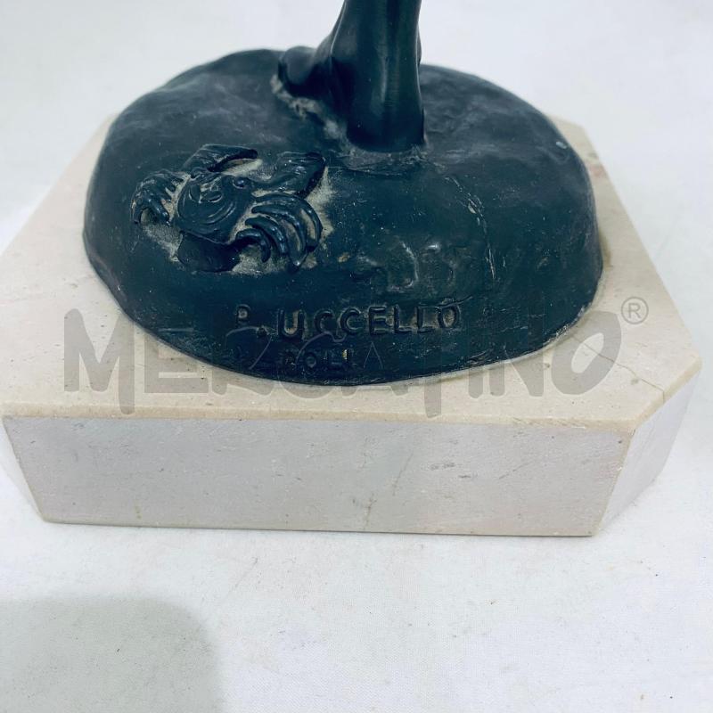 SCULTURA P. UCCELLO SCUGNIZZO PIEDE ALZATO | Mercatino dell'Usato Lago patria - giugliano in c. 3