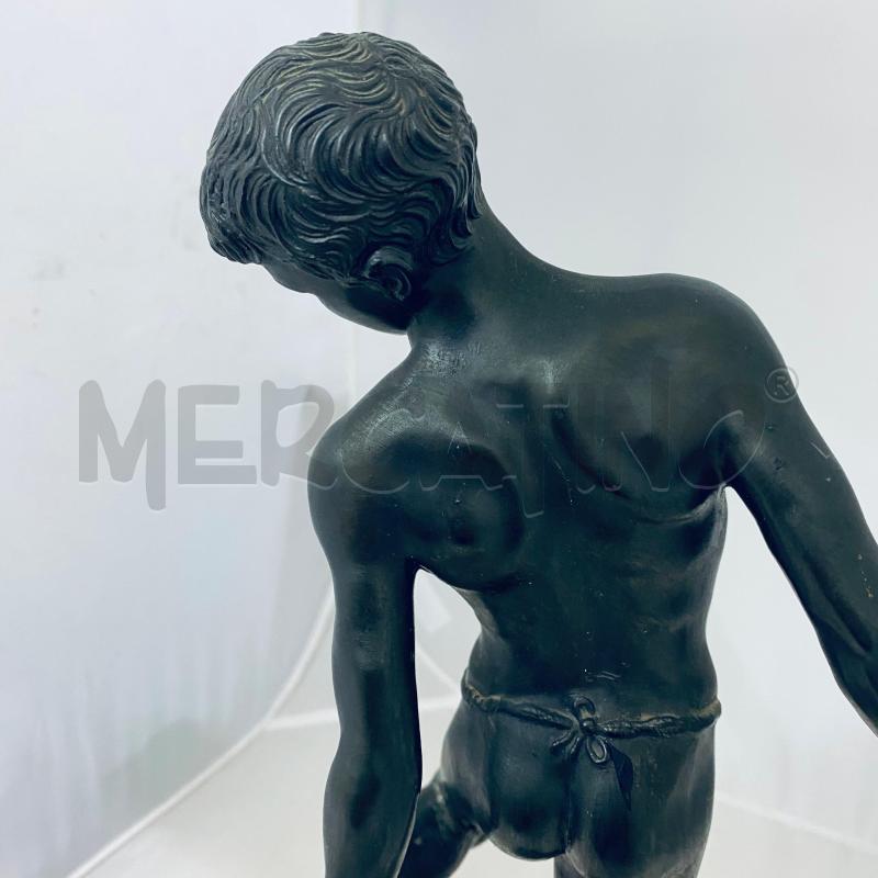 SCULTURA P. UCCELLO SCUGNIZZO PIEDE ALZATO | Mercatino dell'Usato Lago patria - giugliano in c. 5