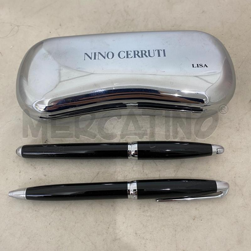 SET PENNE PZ2 NINO CERRUTI NERA | Mercatino dell'Usato Lago patria - giugliano in c. 5