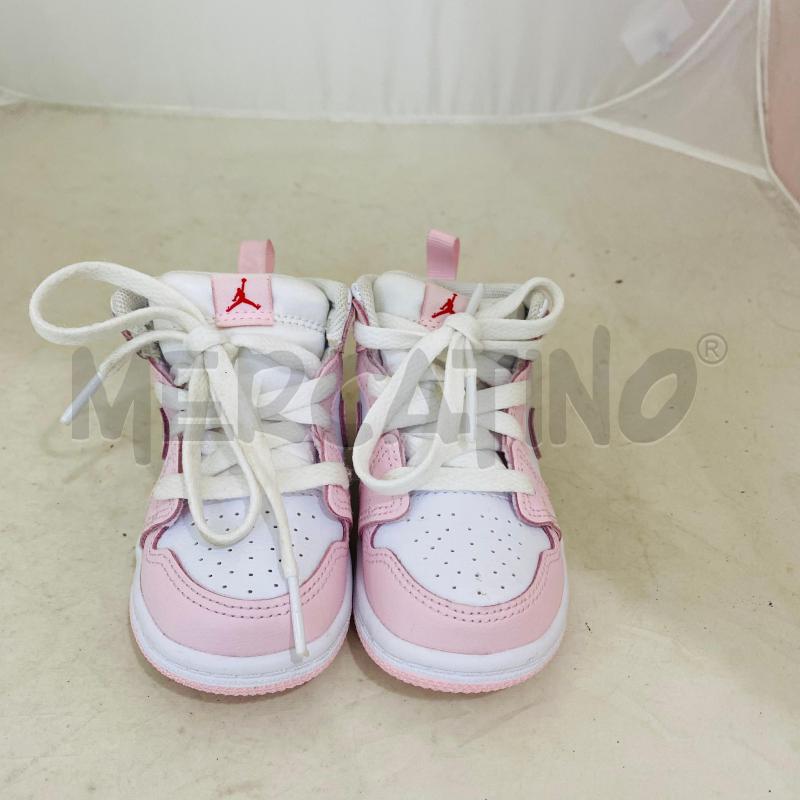 SNEAKERS BAMBINO AIR JORDAN ROSA BIANCHE | Mercatino dell'Usato Lago patria - giugliano in c. 1