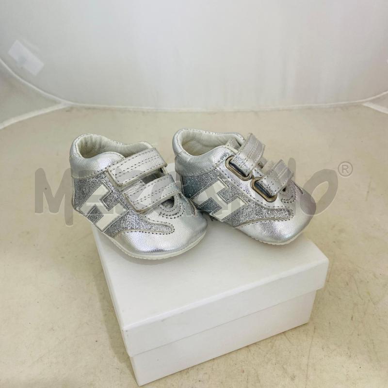 SNEAKERS BAMBINO HOGAN ARGENTO LOGO LUREX | Mercatino dell'Usato Lago patria - giugliano in c. 2