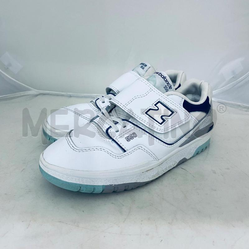 SNEAKERS BAMBINO NEW BALANCE 550 BIANCO BLU | Mercatino dell'Usato Lago patria - giugliano in c. 1