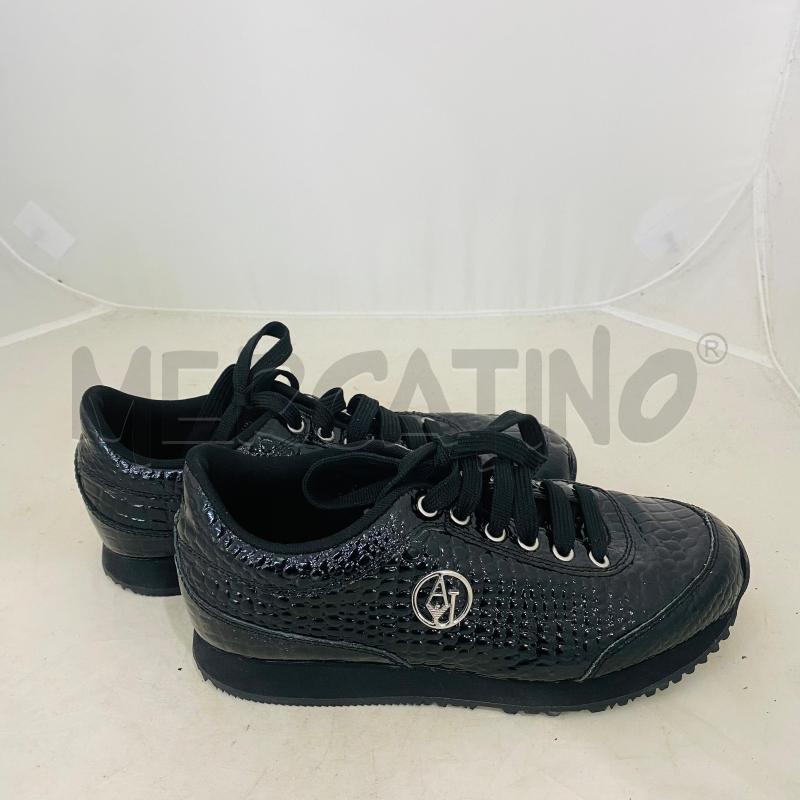 SNEAKERS DONNA ARMANI JEANS STAMPA COCCODRILLO LUCIDE | Mercatino dell'Usato Lago patria - giugliano in c. 5